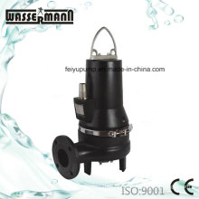 Cutting Type Submersible Sewage Electric Water Pumps with Flange Ports